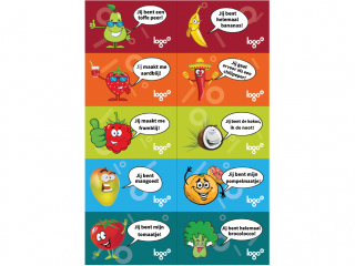 Complimentenstickers kinderen